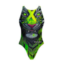 Costume intero donna da allenamento PINUP 519P - Acid