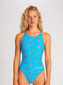 Trainings-Einteiler für Damen PINUP 563PF - Himbeeren