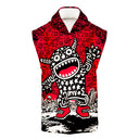 Poncho in microfibra 45PO - Tribale — telo in microfibra, BONESWIMMER Made in Italy