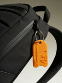 Portachiavi BONESWIMMER 3D - Tavoletta Arancio vista 2 — portachiavi, BONESWIMMER Made in Italy