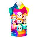 Poncho bimbo in microfibra 46PO - Sushi — telo in microfibra, BONESWIMMER Made in Italy