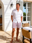 Boxer mare uomo Samoa N032SM - Fiore, dettaglio del modello