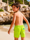 Boxer mare bambino Samoa N034SMF - Palme, dettaglio indossato