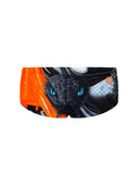 Parigamba uomo da allenamento UCLA 232U - Snake vista 2 — costume da nuoto uomo, BONESWIMMER Made in Italy