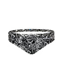 Slip da nuoto bambino da allenamento H2OTTO 427H - Tattoo vista 3 — costume da nuoto bambino, BONESWIMMER Made in Italy