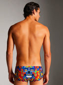 Parigamba uomo da allenamento UCLA 255UF - Blue skull vista 2 — costume da nuoto uomo, BONESWIMMER Made in Italy