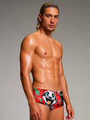 Parigamba uomo da allenamento UCLA 252U - Bradipo — costume da nuoto uomo, BONESWIMMER Made in Italy