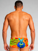 Parigamba uomo da allenamento UCLA 250UF - Bunny vista 2 — costume da nuoto uomo, BONESWIMMER Made in Italy