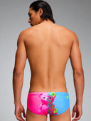 Parigamba uomo da allenamento UCLA 249UF - Pinkbone vista 2 — costume da nuoto uomo, BONESWIMMER Made in Italy