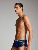 Parigamba uomo da allenamento UCLA 254UF - Shark wave — costume da nuoto uomo, BONESWIMMER Made in Italy