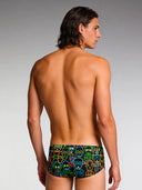 Parigamba uomo da allenamento UCLA 256UF - Skull tribe vista 2 — costume da nuoto uomo, BONESWIMMER Made in Italy