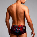 Parigamba uomo da allenamento UCLA 238U - Teschio Cremisi — costume da nuoto uomo, BONESWIMMER Made in Italy