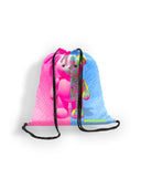 Zainetto in microfibra 132ZF - Pinkbone — telo in microfibra, BONESWIMMER Made in Italy