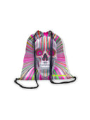 Rucksack aus Mikrofaser 142ZF - 3D-Totenkopf, Produktbild 1 - BONESWIMMER