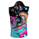 Poncho in microfibra 53PO - Astrosurf vista 2 — telo in microfibra, BONESWIMMER Made in Italy