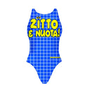 Costume intero bambina da allenamento PINUP 470P - Zitto E Nuota — costume intero da nuoto, BONESWIMMER Made in Italy