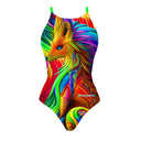 Costume intero donna da allenamento IBIZA 193I - Rainbow — costume intero da nuoto, BONESWIMMER Made in Italy