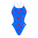 Costume intero donna da mare Alte L033A - Stars, vista frontale