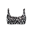 Top bikini donna da mare Hawaii L021HA - Fiamma Bianca, vista frontale