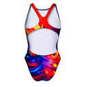 Costume intero bambina da allenamento PINUP 379P - Fanny, vista posteriore