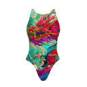 Costume intero bambina da allenamento PINUP 402P - Tatsu — costume intero da nuoto, BONESWIMMER Made in Italy