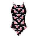 Costume intero donna da allenamento IBIZA 138I - Porky'S, vista frontale