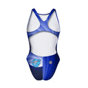 Costume intero donna da allenamento PINUP 431PF - Fondo, vista posteriore