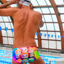 Parigamba uomo da allenamento UCLA 213U - Sushi vista 3 — costume da nuoto uomo, BONESWIMMER Made in Italy