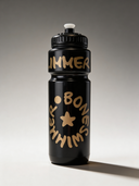 Borraccia Sport 750 ml con Tappo Beccuccio - BONESWIMMER Nera Logo Oro — borraccia sport, BONESWIMMER Made in Italy