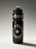 Borraccia Sport 750 ml con Tappo Beccuccio - BONESWIMMER Nera Logo Argento — borraccia sport, BONESWIMMER Made in Italy