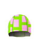 Cuffia lycra all over A271F - Greenk vista 2 — cuffia da nuoto, BONESWIMMER Made in Italy