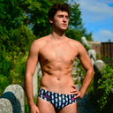 Slip da nuoto uomo da allenamento H2OTTO 416H - Eterna vista 2 — costume da nuoto uomo, BONESWIMMER Made in Italy
