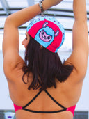 Cuffia lycra L008C - Alpaca vista 2 — cuffia da nuoto, BONESWIMMER Made in Italy