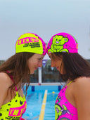 Cuffia lycra L006CF - Deda vista 2 — cuffia da nuoto, BONESWIMMER Made in Italy