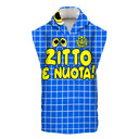 Poncho in microfibra 43PO - Zitto E Nuota — telo in microfibra, BONESWIMMER Made in Italy