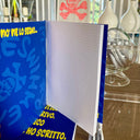 Block Notes A Quadretti - Blu vista 2 — accessorio nuoto, BONESWIMMER Made in Italy