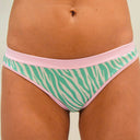 Slip bikini donna da mare Big Sur L025BIF - Big Sur Zebrato, vista frontale