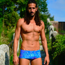 Parigamba uomo da allenamento UCLA 234UF - Galla vista 2 — costume da nuoto uomo, BONESWIMMER Made in Italy